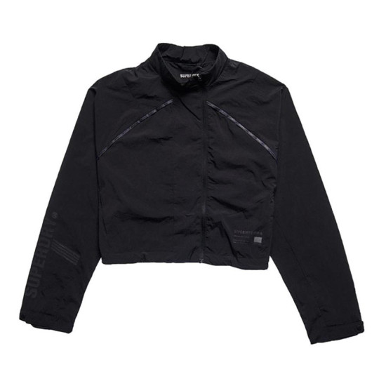 Superdry Γυναικείο μπουφάν Run Cropped Weatherproof Coat